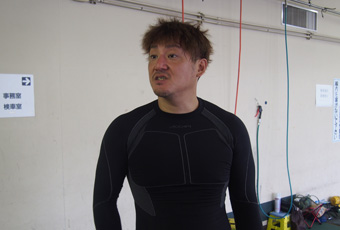 戦い終わって写真