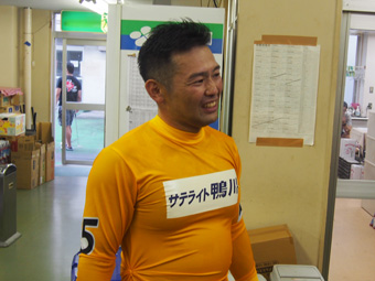 戦い終わって写真