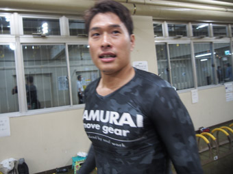 戦い終わって写真