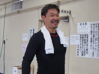 戦い終わって写真
