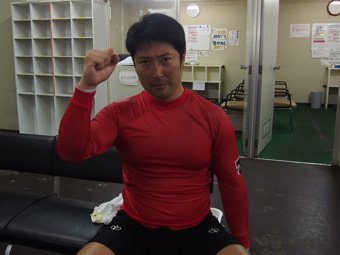 戦い終わって写真