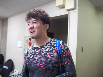 戦い終わって写真