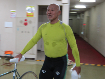 戦い終わって写真