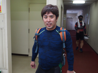 戦い終わって写真