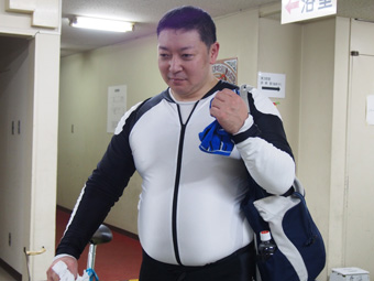戦い終わって写真