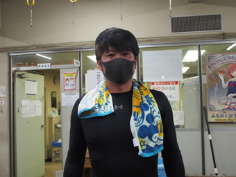 戦い終わって写真