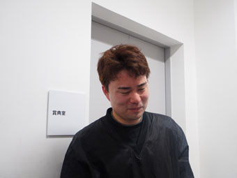 戦い終わって写真