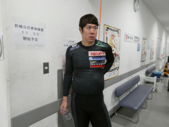 戦い終わって写真