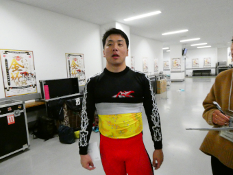 戦い終わって写真