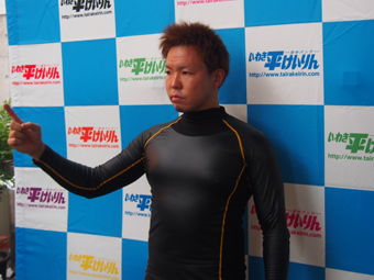 戦い終わって写真