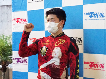 戦い終わって写真