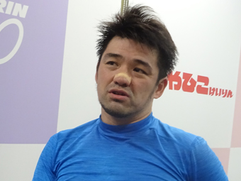 戦い終わって写真