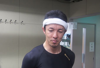 戦い終わって写真