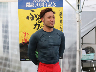 戦い終わって写真