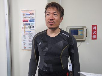 戦い終わって写真