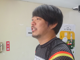 戦い終わって写真