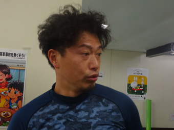 戦い終わって写真