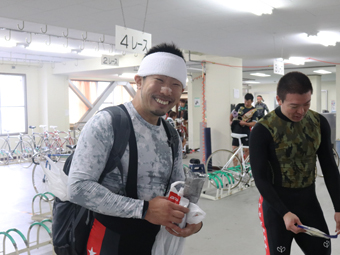 戦い終わって写真