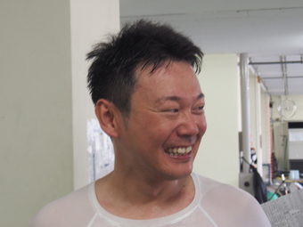 戦い終わって写真