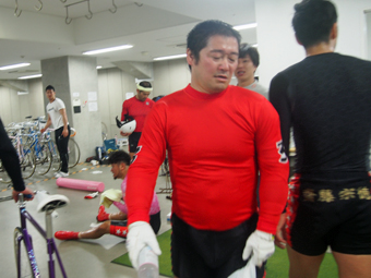 戦い終わって写真