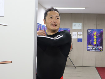 戦い終わって写真