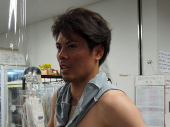 戦い終わって写真