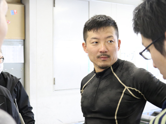 戦い終わって写真