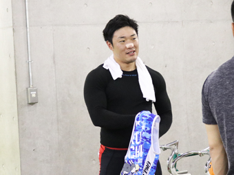 戦い終わって写真