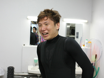 戦い終わって写真