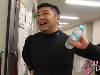 戦い終わって写真