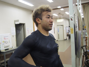 戦い終わって写真