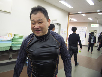 戦い終わって写真