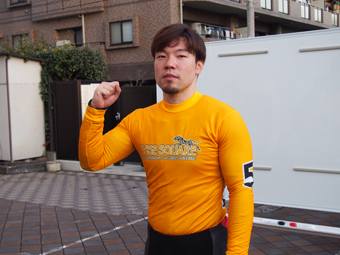 戦い終わって写真