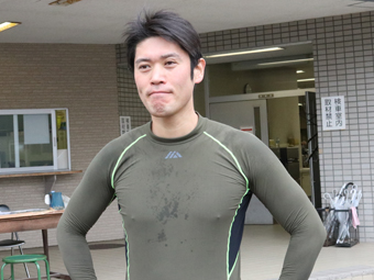 戦い終わって写真