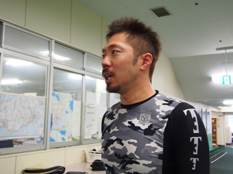 戦い終わって写真