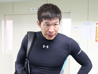 戦い終わって写真