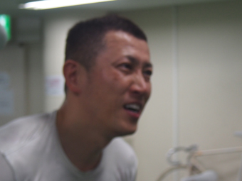 戦い終わって写真