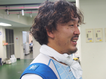 戦い終わって写真