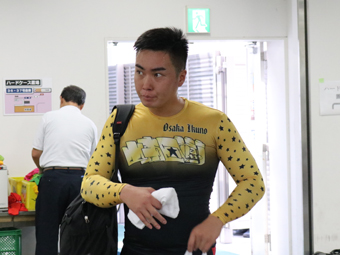 戦い終わって写真