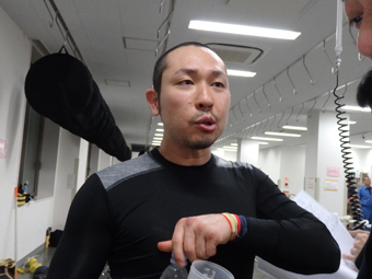 戦い終わって写真
