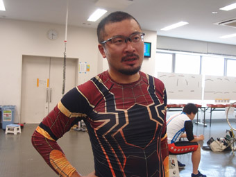 戦い終わって写真