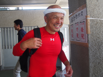 戦い終わって写真