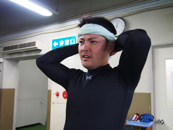 戦い終わって写真
