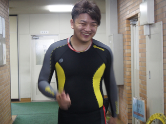 戦い終わって写真