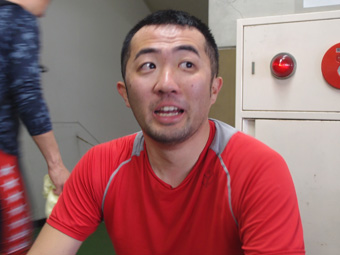 戦い終わって写真