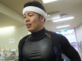 戦い終わって写真
