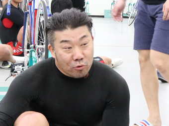 戦い終わって写真