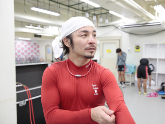 戦い終わって写真