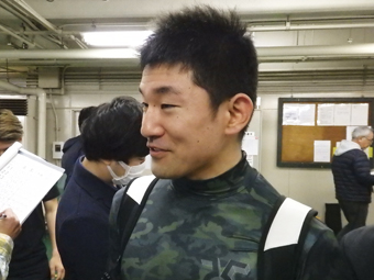 戦い終わって写真