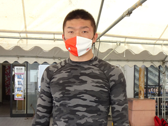 戦い終わって写真